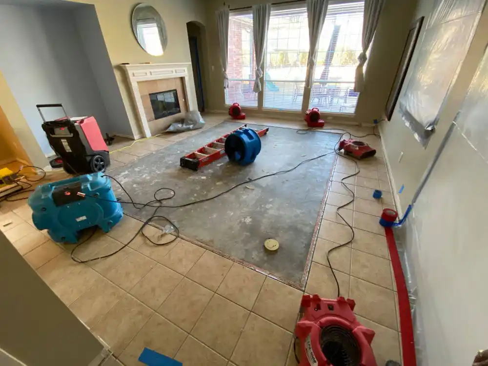 water damage restoration service Kellogg